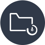 project time DGR System reduces data requirements